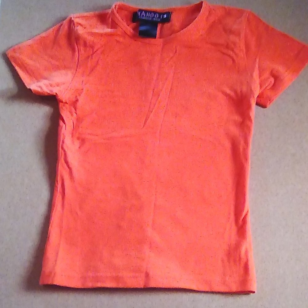 Tee-shirt orange